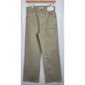 NWT Uniqlo Muted Green High Rise Boyfriend Jeans Size 26 (28" waist/31" …